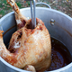 Illustration for article titled Deep-Fry a Turkey Without Blowing Up the Backyard